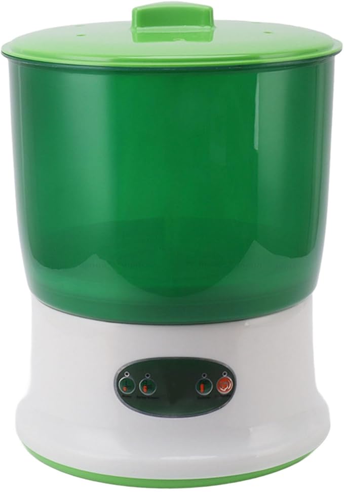 Bean Sprouts Machine 3 Layer Auto Control Bean Sprouts Grow Germination Kit for Home Kitchen(US Plug 110V)