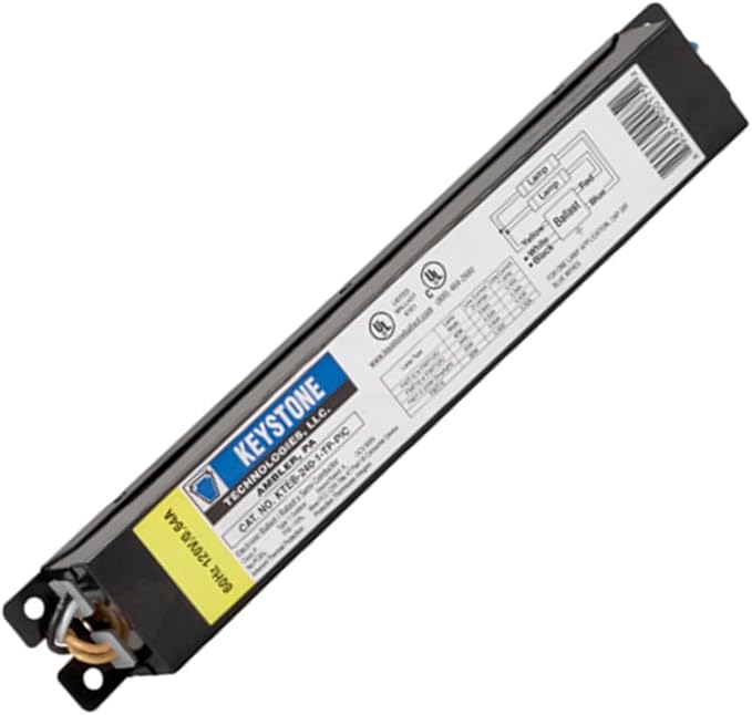 Technical Precision Replacement for Universal B240r120hp Ballast 1 to 2 Lamp F40T1/ES F30T12/ES F40T10 - Rapid Start Ballast - 1 Pack