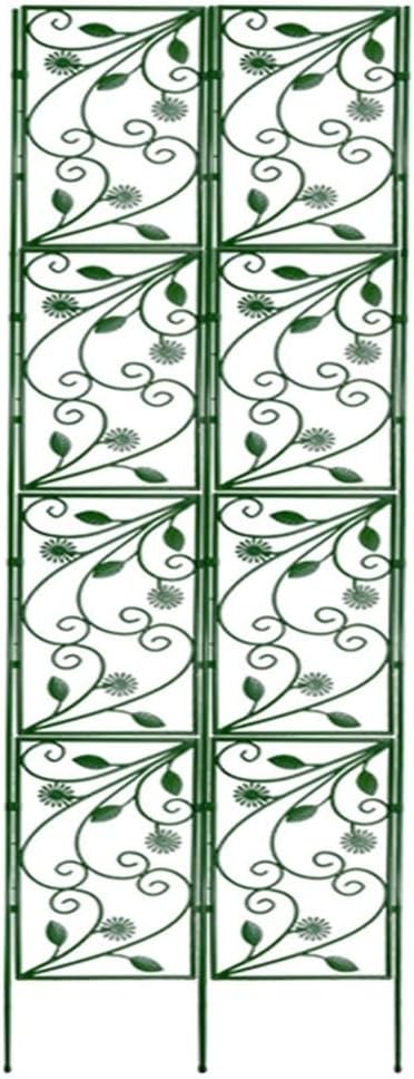 Rustproof Garden Trellis Climbing Plants - Plastic Support Frame Vegetables &amp Flowers - Indoor &amp Outdoor Use (120 x 38 cm)(120 * 58cm)