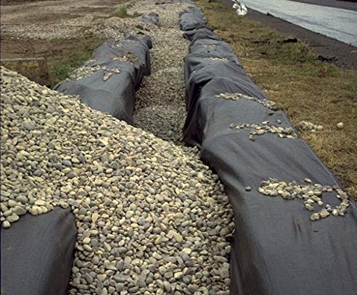 Polyester Filter Fabric (12.5' X 60') - High Flow Rate - Erosion Control - Commercial Grade