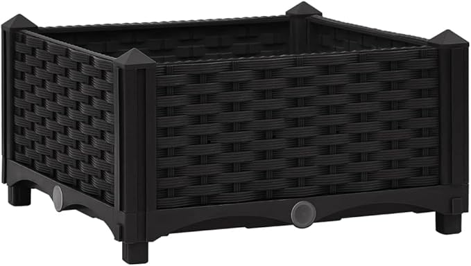 Raised BedGarden PlantersGarden PlantersGarden CenterpiecesGarden BedsRaised Beds for Growing FlowersHerbs and Fruits15.7x15.7x9.1 Polypropylene