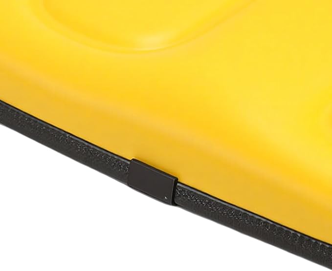 Akozon Mower Tractor Seat Yellow Replacement for 170 322 330 332 400 420 430 High Back Mower Seat 135001YE TY15863