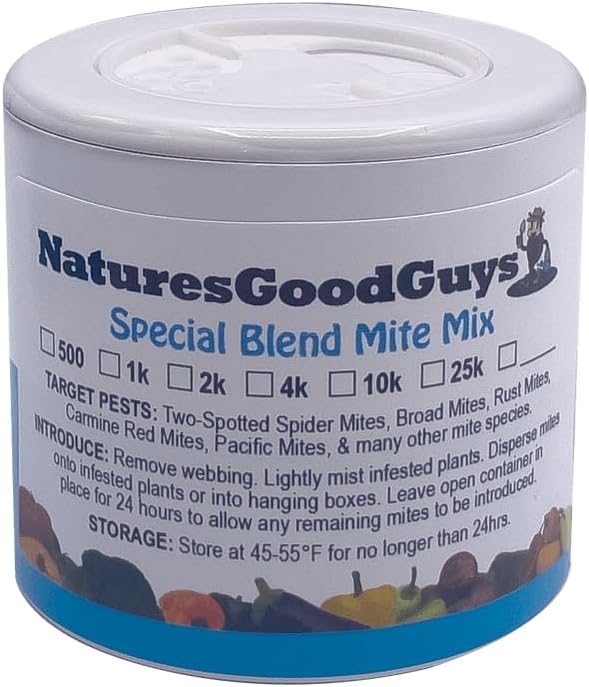 2000 Live Adult Predatory Mite Mix - Special Blend Mix - Triple Blend Mix