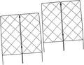 SUPVOX 2pcs Garden Trellis Support Bracket for Climbing Plants Gardening Supplies Plant Pole Rack Outdoor Indoor Raspberry Trellis