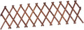 Willow Fence Expandable Carbonized Wood Trellis Garden Plant Support Versatile Climbing Vine Support for Outdoor Use