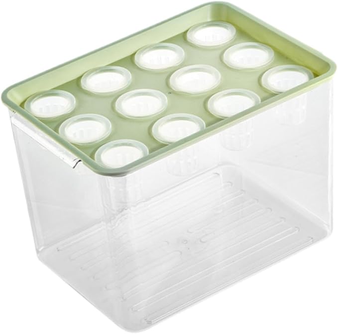 Hydroponic System Growing Kit Microgreens Growing Kit Garden Cabinet Box Easy to Use Indoor Hydroponics Tool for Vegetables Green Lid