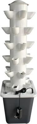 30 Plants Hydroponic Growing System Kit Tower Outdoor Indoor Vertical Hydroponic Garden Towers Soilless Growing Suitable for Cultivating Herbs Vegetables Fruit Growing