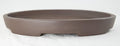 Oval Zisha Suiban Tray for Bonsai Tree House Indoor Plants Bonseki and Suiseki Rock - 9X 6X 1.25 (Oval Suiban J 9)