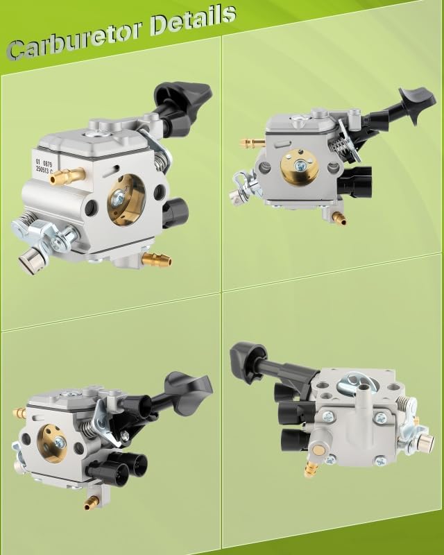 C1Q-S210 Carburetor Compatible with STIHL BR350 BR350Z BR430 BR450 SR430 SR450 Backpack Blower Replace Part# 4244 120 0606 for Zama C1Q-S210B C1Q-S209C Contain Full Set Repair Kit
