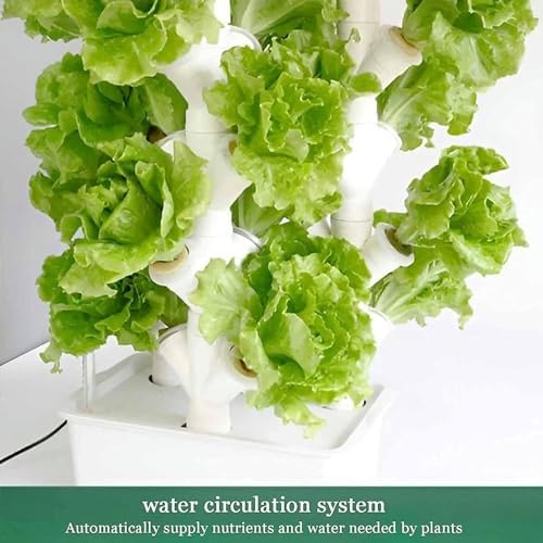 Hydroponics Growing System Vertical Grow TowerVegetable Plant Tower2/3/4 Columns Hydroponic Growing Kit Hydroponic Tower Grow SysGift for Gardening Lover - Home GrowVeggies &amp Frui