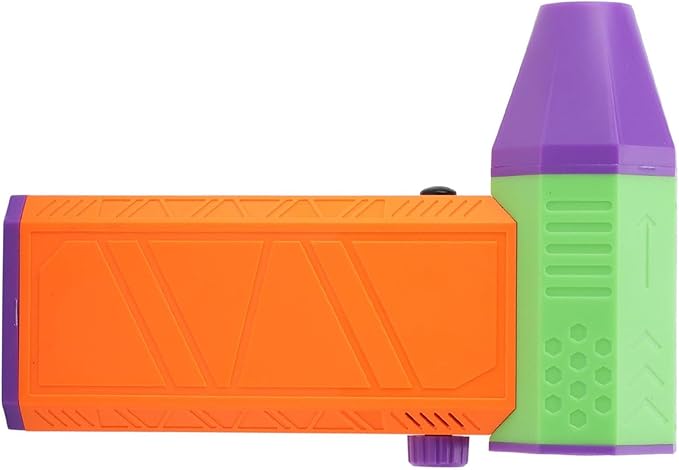Yunseity Electric Air Atomizer Multipurpose Mini Blower 130000RPM Continuous Speed Adjustment Portable for Keyboard (Orange)