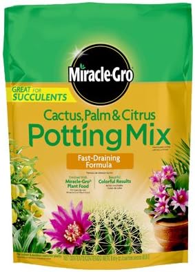 Miracle GRO Cactus Palm and Citrus Potting Soil Mix (10)