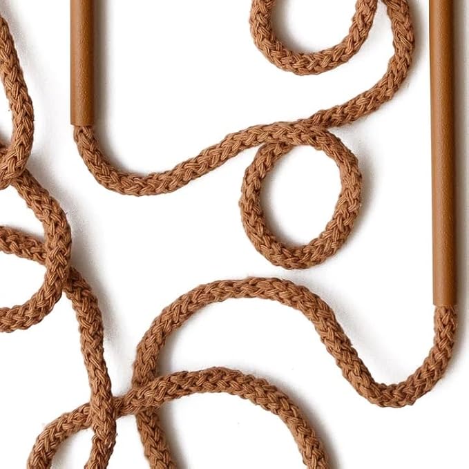 Beautiful Self-Watering Wick System for Effortless Plant Care Automatic Drip Irrigation Sustainable &amp Stylish Scandinavian Design Ideal for House Plants (M Brown Terracotta)