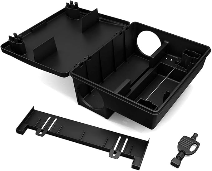 Rat Bait Stations 2-Pack | Refillable Outdoor Mouse Bait Station with 2 Locks &amp Keys | Weather-Resistant Rodent Bait Box for Indoor &amp Outdoor | Pet &amp Kid-Safe Rat Trap Alternative Medium S