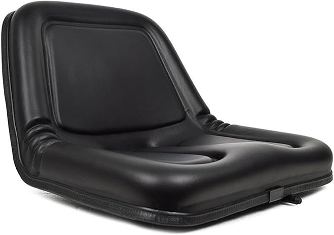 Forklift Lawn Tractor Seat High Back Rest Engineering Machinery Seat for Samll Transport Vehicles Bulldozer Tractor