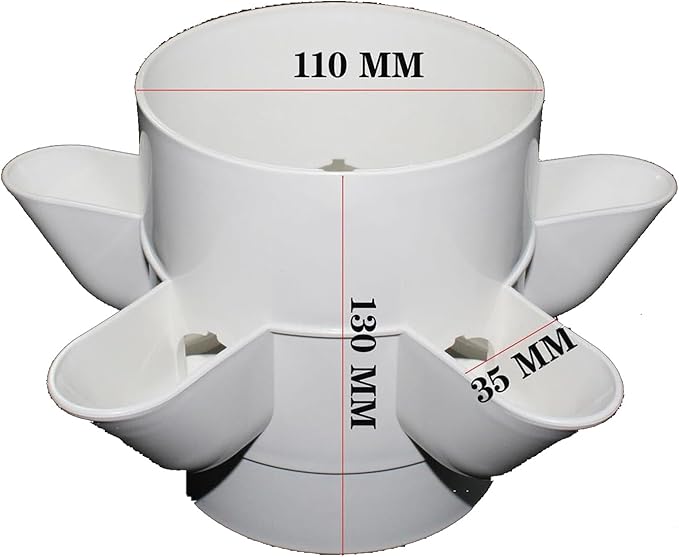 Hydroponic Tower(15/18/25/30 Holes) Hydroponic Growing System Adapters + Water Pump Energy Saving + Easy to Use for Indoor Herbs Fruits and Vegetables15