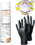 DIY Pest Control PPE Kit and PT Alpine Flea and Bed Bug Spray 14oz Aerosol Can