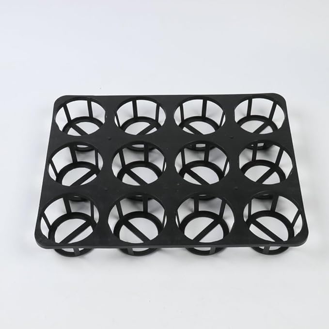 Operitacx 5pcs Nursery Pot Bracket Round Hole Germination Tray Racks Lightweight Planting Stand for Easy Storage Design for Pots for Gardening Enthusiasts