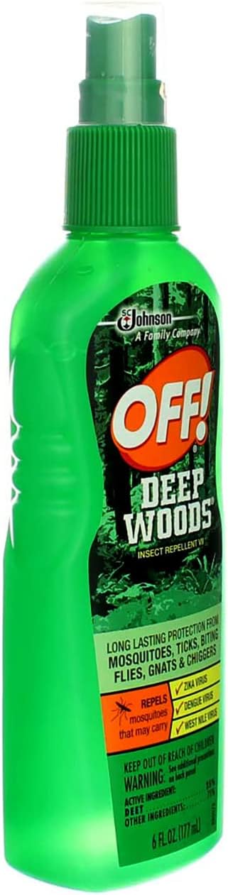 OFF! Deep Woods Off! Insect Repellent Pump 6 oz (Pack of 5)