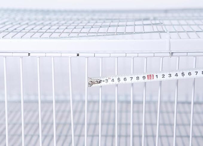 Big Foldable Galvanised Pigeon Dove Bird Trap Cage Feral Pigeon Humane Way with The one-Way Entrance Trapping Pigeons Doves in Cages 1 (40x30x26cm / 17x13x10inch 4 Entrances)