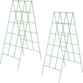 A-Frame Garden Trellises Green Pack of 2 Trellises