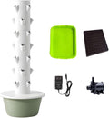 Aeroponic Vertical Grow Tower Soilless Hydroponic Planting System Indoor Vegetable Garden with Circulating Pump for Fast High-Yield Growth(7th Floor)