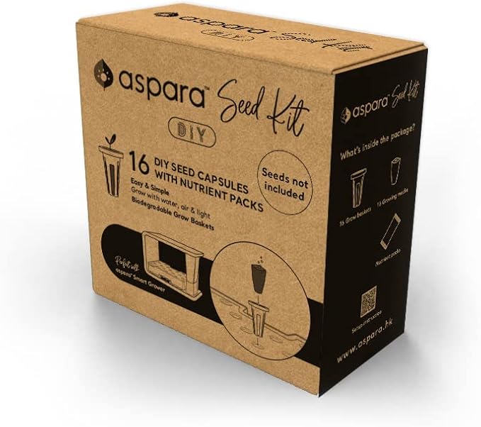 AS1207 aspara™ Planting Kit for Hydroponics Grower