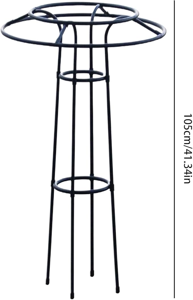 Garden Trellis Spiral Frame Trellis Heavy-Duty Umbrella Trellises Inch Iron &amp Climbing Frame for Vegetables Flowers Adjustable Buckle System for Yard Greenhouse Patio