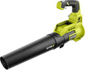 RYOBI 110 MPH 525 CFM 40-Volt Lithium-Ion Cordless Jet Fan Leaf Blower (Battery &amp Charger Not Included Bare Tool Only)