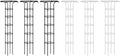 Metal Umbrella Trellis 72IN Decorative Vertical Garden Obelisk Trellis with PE Coated Black Lightweight Plant Tower Umbrella Shaped Ventilated Plant Trellis for Climbing(Black 72.83 x 9.84IN)