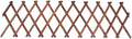 YARNOW Expandable Garden Trellis Versatile Climbing Plant Support Panel Height Durable Carbonized for Outdoor Fencing and Garden Decoration