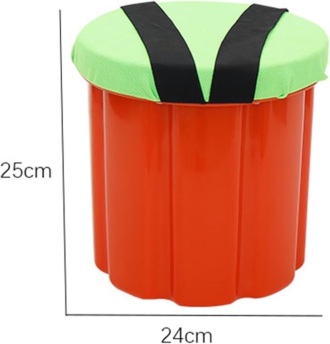 Yajuyi Portable Garden Seat for Outdoor Activities Ideal for Planting and Fishing 32cm Plastic