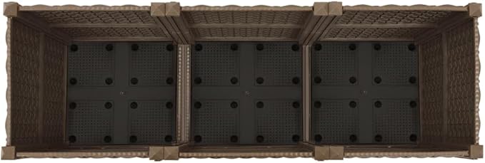 SKM Raised Bed 120x40x38 cm Polypropylene (Weight-12KG)-6517