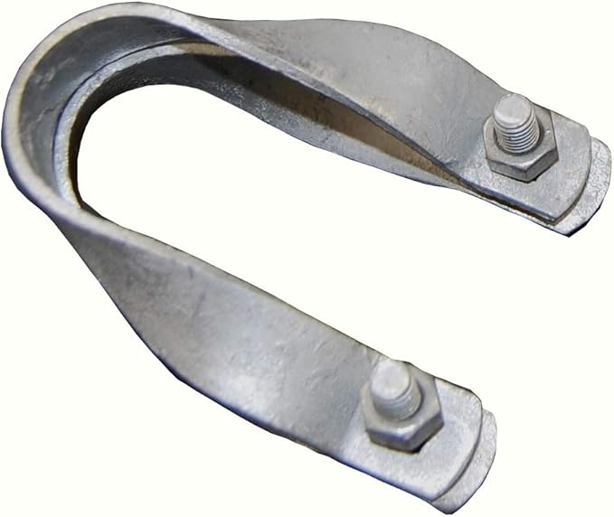 1 3/8” x 1 3/8” Cross Connectors – Purlin Clamps for Greenhouses – Heavy Duty Steel – Sets of 6 by Growers Solution