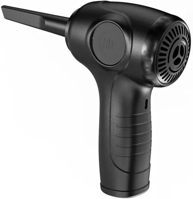 Handheld Cordless Air Duster Car Vacuum Cleaner and Home Portable Dual Purpose Blower Compressor with LED Display USB