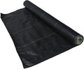 3x300ft Garden Ground Cover Weed Control FabricWeed Barrier Landscape FabricsDriveway Fabric Ground CoverHeavy Duty Woven Landscape Fabricsfor Patio Lawn Flower Bed Pathway Greenhouses (Black)