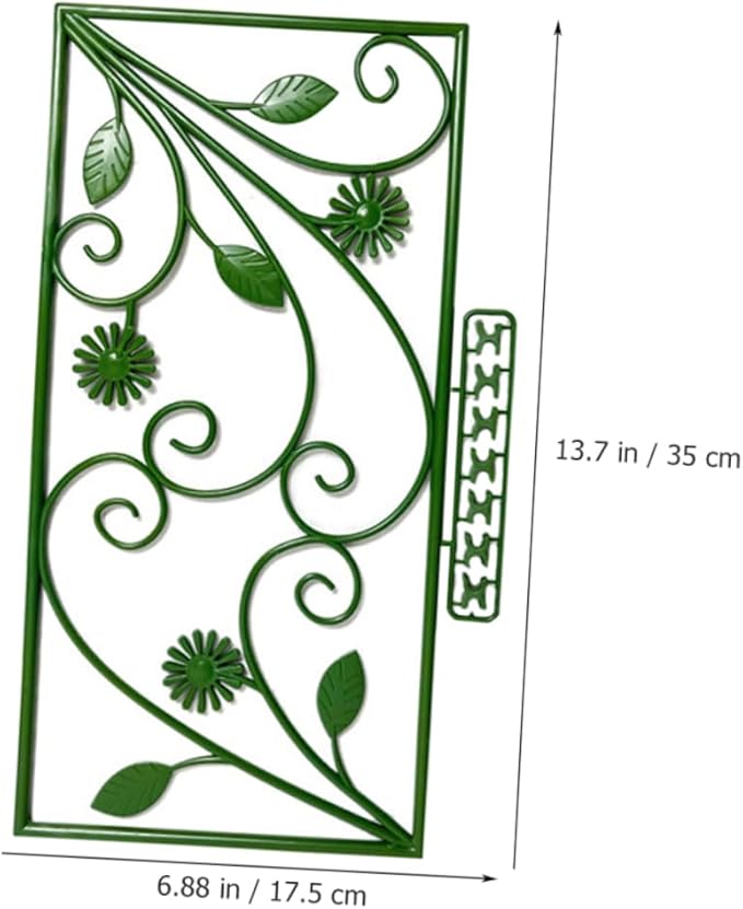 6pcs Garden Trellis for Climbing Plants Sturdy Support Stands Decorative Plant Frame for Vines Flowers and Vegetables