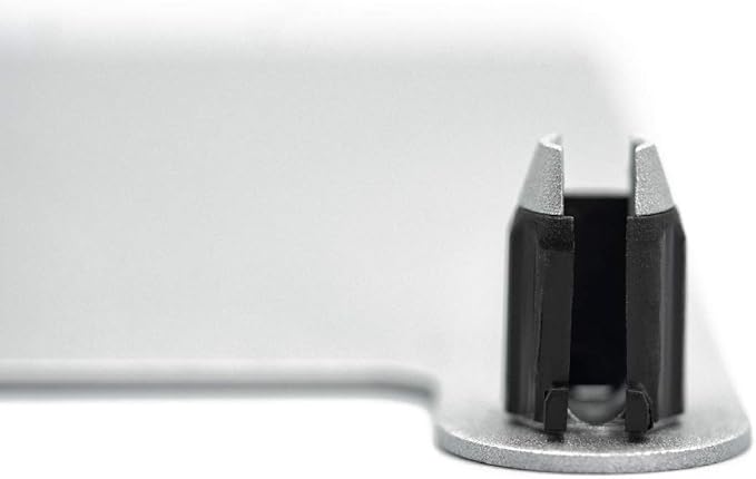 ONF Extension Stand Holder for Flat Nano or Flat Nano Plus Aquarium LED Light Fish Tank Plant Lamp Adjustable Tank Mount Extendable Bracket Fixture Kit (not Including The lamp) (Silver)