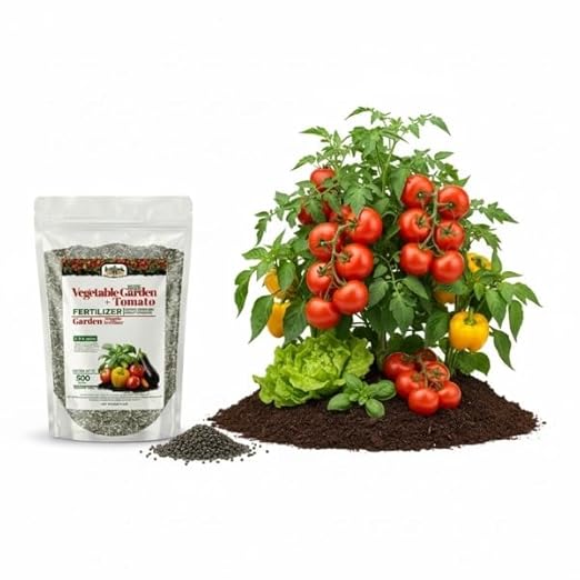 Old Cobblers Farm™ Wicked Organics Organic Garden and Tomato–Balanced Formula for Strong Roots Healthy Growth &amp Flavorful Harvests–for Backyard Vegetable Plots (5 lbs|10 lbs|15 lbs|20 lbs) (15 lb