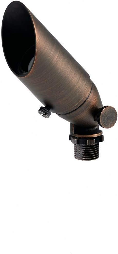 Kichler 15484CBR Transitional Accent Light in Brass Finish 5.00 inches
