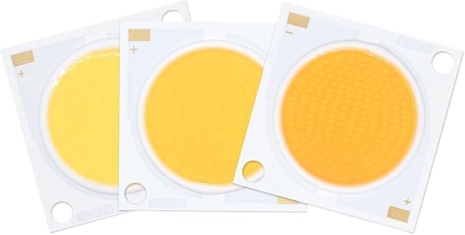 3PCS LED COB Chip Bridgelux Crystal 28 * 28mm Ra90 48W/72W/96W DC36-39V High Lumen Plant Growth Light Home Lighting for Spotlights(6500K96W)