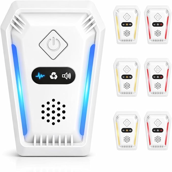 2026 Upgraded Ultrasonic Pest Repeller for Indoor Use Plug-in Device for Mice Rats Roaches Ants Spiders &amp Insects Home Ultrasonic Repellent with 3 Working Modes