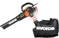 WORX Trivac 3 in 1 Electric Leaf Blower for Lawn Care Leaf Vacuum with 600 CFM Leaf Mulcher with Metal Impeller WG512