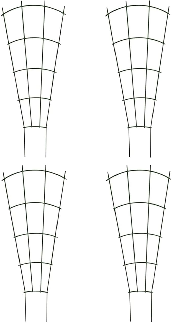 4 Pcs Indoor Plant Trellis for Potted Plants Climbing Outdoor Metal Garden Trellis for Climbing Plants Houseplants Flowers Vine Ivy