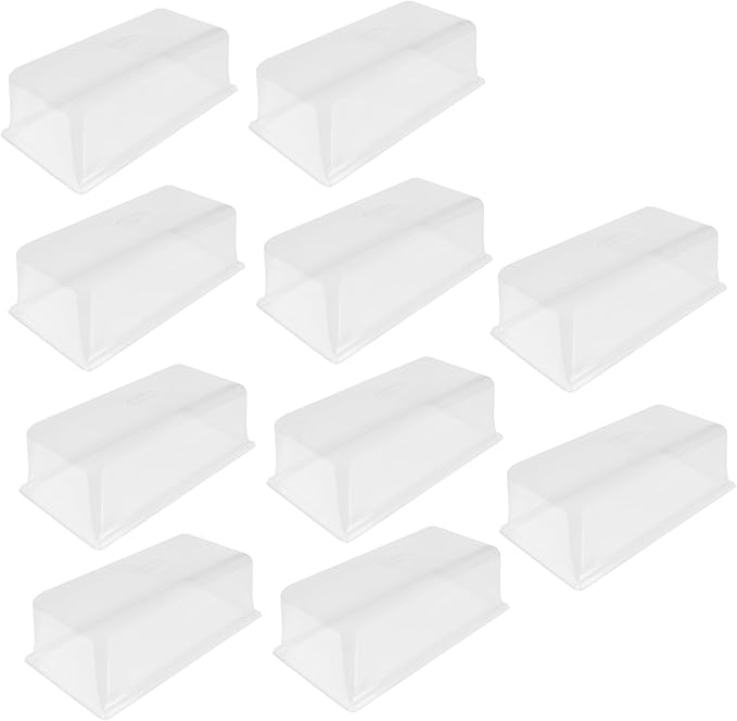 SUNPACK Sundome Plastic Humidity Dome Clear 7 (Pack of 10) - Ideal for Greenhouses or Indoor Growing Maintains Humidity for Healthy Seedling Growth