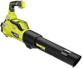 RYOBI 40-Volt Bare Tool Lithium-Ion Brushless Cordless Variable-Speed 125 MPH 550 CFM Jet Fan Leaf Blower GEN4 (Tool-Only) Green