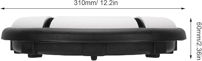 Focket Bucket Seat Portable Detachable 360 Degree Swivel Bucket Top Seat Cushion Bucket Wear Proof Anti Slip Lid Stool Cushion for Car Washing Fishing Baseball Gardening