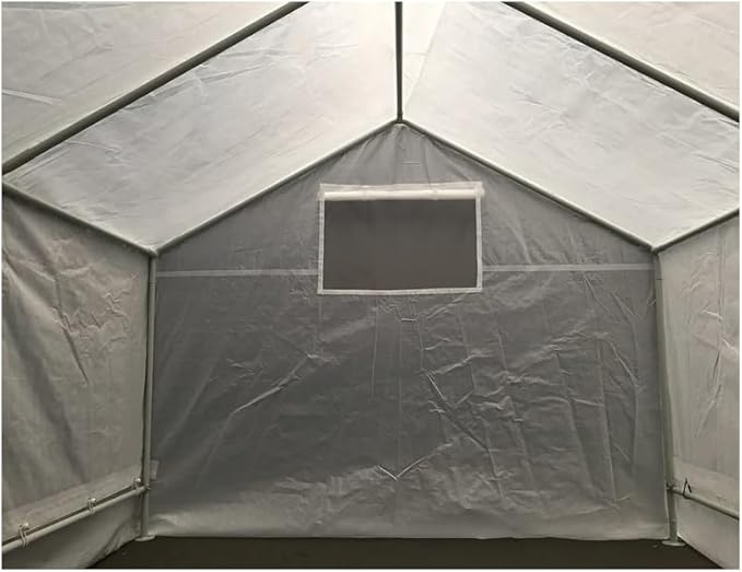 Upmarket Green House Cover 10'x10' Weather-Resistant Replacement Cover for Outdoor Greenhouse Frames Perfect for Plant Protection