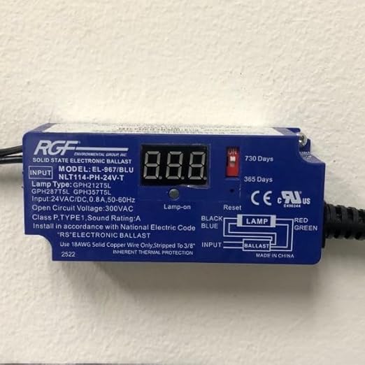 GENERIC EL-967/BLU NLT114-PH-24V-T Replacement Ballast
