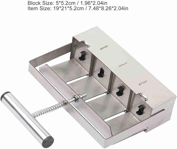 Soil Blocker 2 Inch Soil Block Maker Handheld Soil Blocking Tool for Garden Prep Seed Starting Grow Seedling (Soil Blocker only #91)